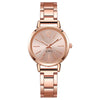 Women's Leisure Quartz Watch With Alloy Strap And Rose Gold Buckle