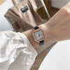 Women's Leisure Square Watch With Alloy Case And Imitation Leather Strap