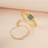 Women's Leisure Style Alloy Case Imitation Leather Strap Round Dial Watch With Spiral Crown And Pin Buckle