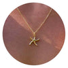 Women's Light Luxury Copper Fish Pendant Necklace With O Shaped Chain Electroplated Animal Clavicle Chain Simple Fashion Jewelry
