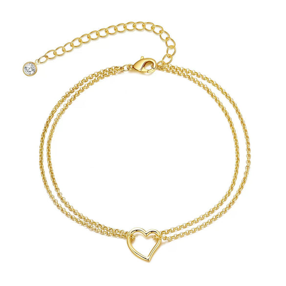 Women's Light Luxury Copper Four Leaf Clover Flower Bracelet With Zircon Electroplated Adjustable Elegant Jewelry