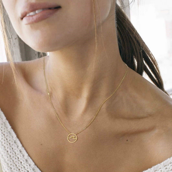 Women's Light Luxury Geometric Copper Choker Necklace With Regular Chain Electroplated Fashion Jewelry