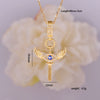 Women's Light Luxury Geometric Copper Diamond Necklace With O Word Chain And Electroplating