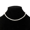 Women's Light Luxury Geometric Handmade Imitation Pearl Clavicle Chain Necklace