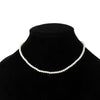 Women's Light Luxury Geometric Handmade Imitation Pearl Clavicle Chain Necklace