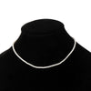 Women's Light Luxury Geometric Handmade Imitation Pearl Clavicle Chain Necklace