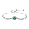 Women's Light Luxury Geometric Moissanite 925 Sterling Silver Bracelet