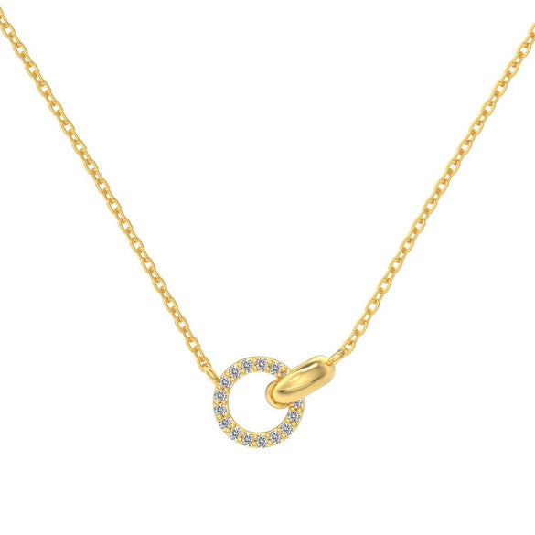Women's Light Luxury Geometric S925 Sterling Silver Electroplated Cross Chain Necklace