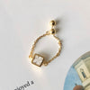 Women's Light Luxury Geometric Square S925 Sterling Silver Zirconium Ring