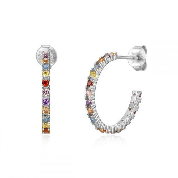 Women's Light Luxury Niche Fashion Distinctive Zircon Earrings With Fruit Pattern