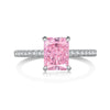 Women's Light Luxury S925 Sterling Silver Ring With Geometric Pattern And Electroplating