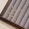 Women's Light Luxury S925 Sterling Silver Star Shape Zircon Earrings