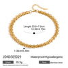Women's Light Luxury Stainless Steel And Titanium Steel Geometric Pattern Electroplated Conch Freshwater Pearl Necklace