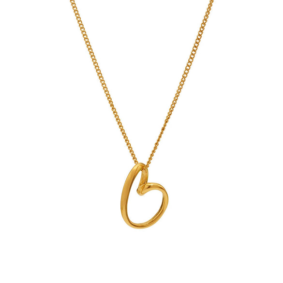 Women's Light Luxury 316L Stainless Steel And 316L Stainless Steel Irregular Heart And Geometric Shape Electroplated Clavicle Necklace