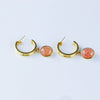 Women's Light Luxury Titanium Steel Electroplated Earrings