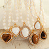 Women's Light Luxury Vintage Necklace 316L Stainless Steel Electroplating With Letters Numbers Text Pearl Chain