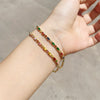 Women's Light Luxury Zircon Inlaid Copper Dopamine Bracelet