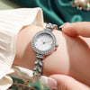 Women's Little Fresh Style Round Dial Zinc Alloy Case Alloy Strap Watch