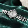 Women's Little Fresh Style Round Dial Zinc Alloy Case Alloy Strap Watch