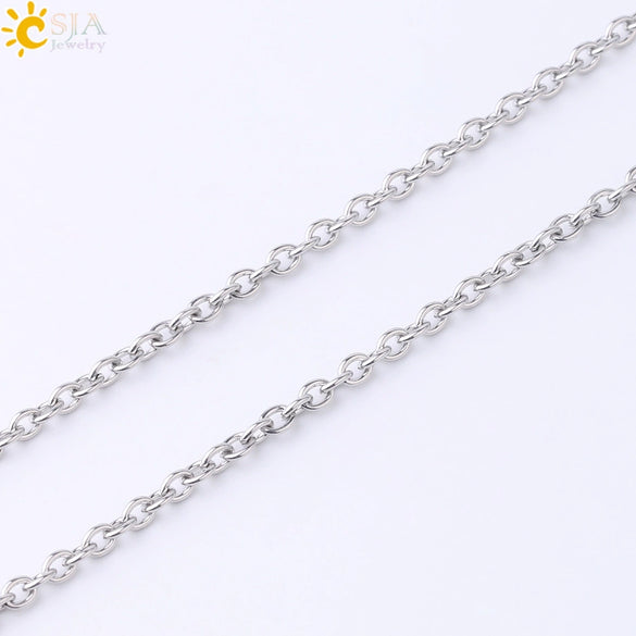Women's Lobster Clasp Round Bead Chain Necklace With Gold Tone Electroplated Copper Chain And Pu Leather Wax Rope In New Chinese Style