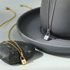 Women's Lock Necklace Brass Copper Plated With 18K Gold Electroplating Cross Chain Fashion Jewelry