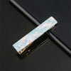 Women's Long Acetate Hair Clip Retro Sculpted Side Barrette With Leopard And Marble Pattern
