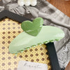 Women's Love Style Plastic And Resin Handmade Hair Shark Clip Hair Accessories