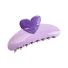 Women's Love Style Plastic And Resin Handmade Hair Shark Clip Hair Accessories