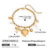 Women's Love Titanium Steel Bracelet With Geometric Design Electroplated Light Luxury High End Jewelry