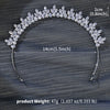 Women's Lovely Zircon Flower Headband With Fairy Inspired Geometric Plaid Inlay Details