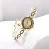 Women's Luxury Leisure Alloy And Stainless Steel Round Diamondembedded Watch With Spiral Crown And Jewelry Buckle