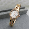 Women's Luxury Leisure Metal Quartz Watch With Round Dial And Stainless Steel Strap