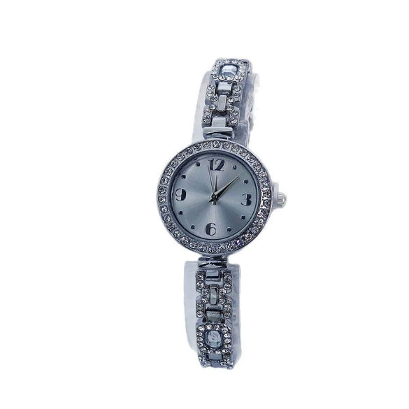 Women's Luxury Quartz Bracelet Watch Alloy Round Diamond
