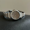 Women's Luxury Steel Band Quartz Watch Gray Silver Simple Elegant Cold Style
