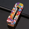 Women's Marble Acetate Hair Clip Set Sculpted Leopard Print Geometric Side Clips For Hair Accessories