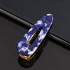 Women's Marble Acetate Hair Clip Set Sculpted Leopard Print Geometric Side Clips For Hair Accessories
