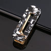 Women's Marble Acetate Hair Clip Set Sculpted Leopard Print Geometric Side Clips For Hair Accessories