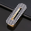 Women's Marble Acetate Hair Clip Set Sculpted Leopard Print Geometric Side Clips For Hair Accessories