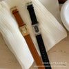 Women's Medieval Style Alloy Case Rectangular Quartz Watch