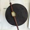Women's Medieval Style Alloy Watch With Roman Oval Disc Retro Quartz Design