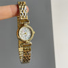 Women's Medieval Style Mini Round Alloy Band Watch
