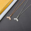Women's Mermaid Pendant Necklace With Mixed Gem Inlay In 925 Sterling Silver Electroplated Clavicle Chain Animal Zodiac Style