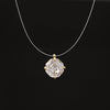 Women's Mermaid Tear Clavicle Chain Necklace Normcore Design Super Flash Zircon Pendant Alloy And Copper Material Geometric Pattern Electroplating Process