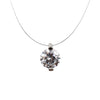Women's Mermaid Tear Clavicle Chain Necklace Normcore Design Super Flash Zircon Pendant Alloy And Copper Material Geometric Pattern Electroplating Process