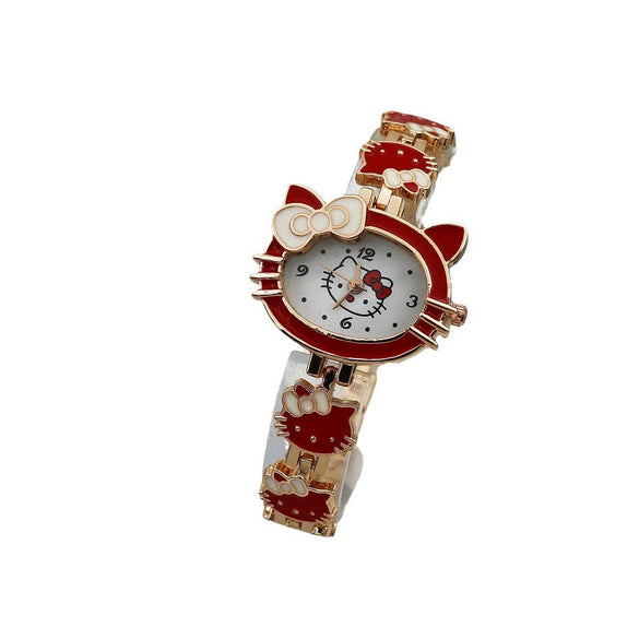 Women's Metal Alloy Cartoon Shape Bracelet Watch