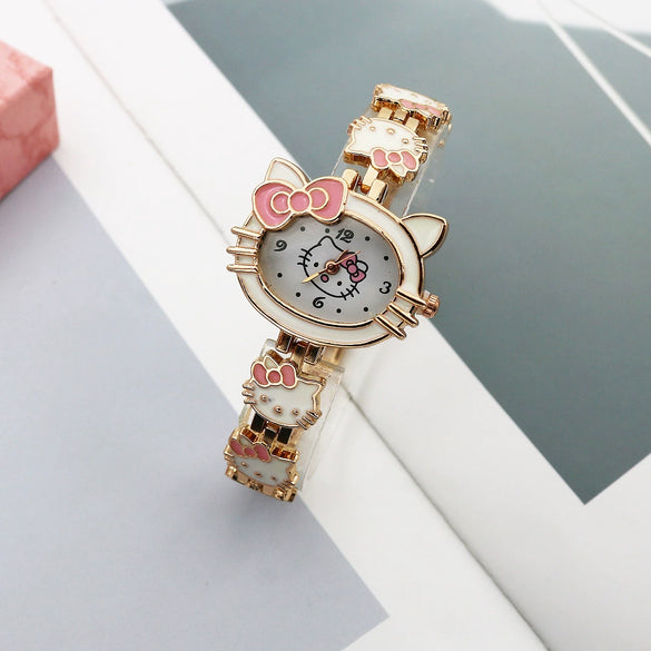 Women's Metal Alloy Cartoon Shape Bracelet Watch