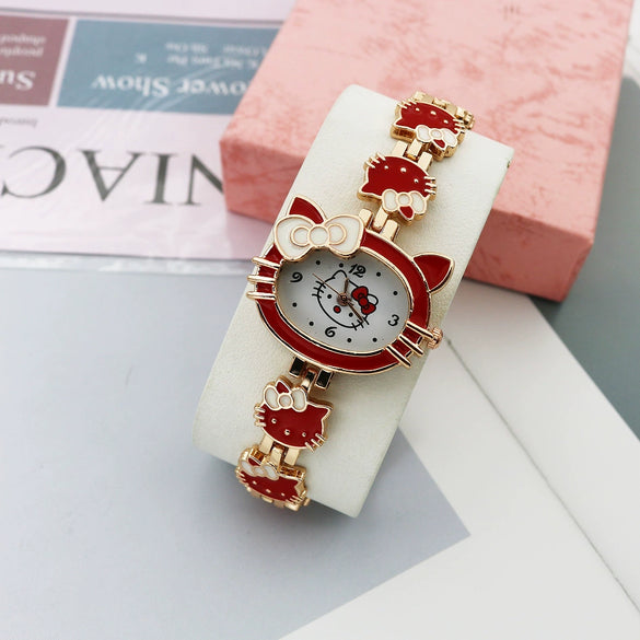 Women's Metal Alloy Cartoon Shape Bracelet Watch