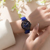 Women's Metal Band Round Dial Quartz Watch Fashion Style
