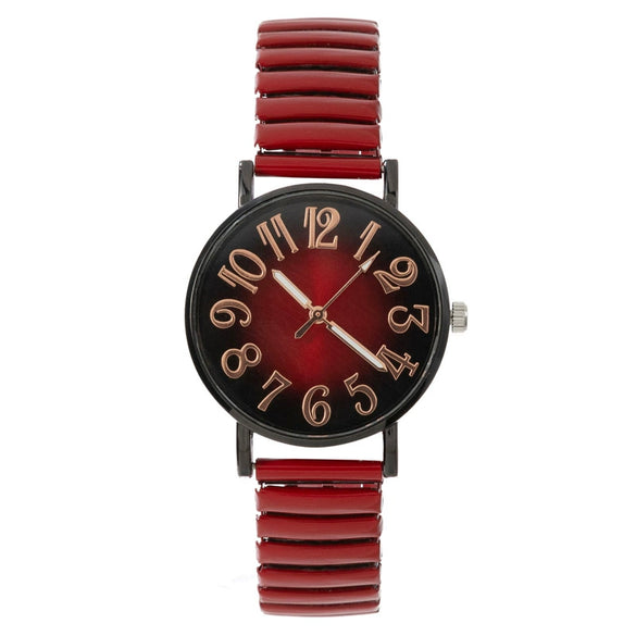 Women's Metal Band Round Dial Quartz Watch Fashion Style