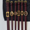 Women's Metal Case Square Dial Imitation Leather Strap Quartz Fashion Watch